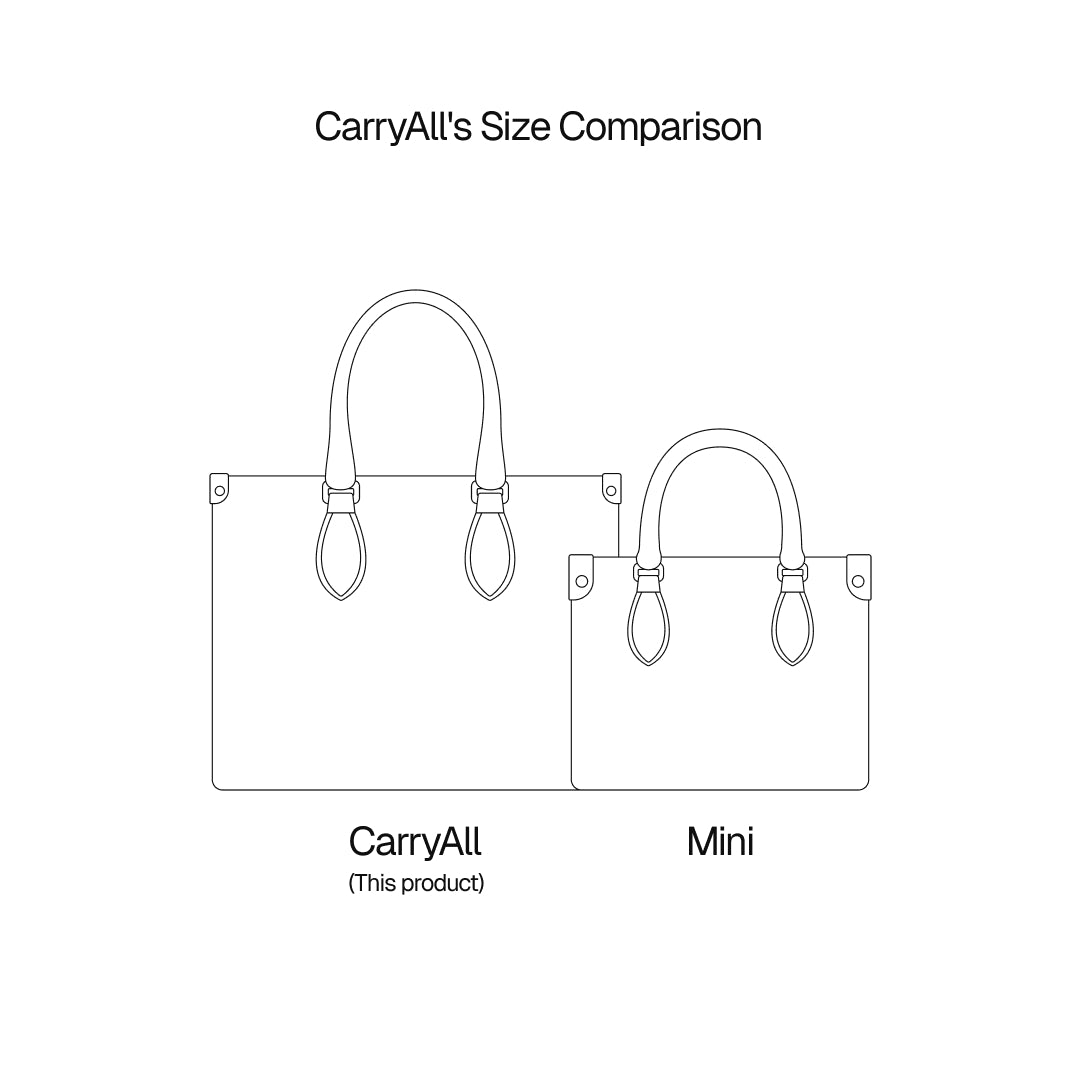 MARCH OF SILENCE - LEATHER CARRYALL